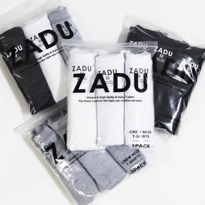 무지 라운드 반팔3장 세트/라운드/브이넥/나시티/레이어드/이너/흰티/흰색면티