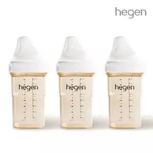 [헤겐] 애착젖병 PPSU 240ml 트리플팩(3P) (2단계 꼭지포함)