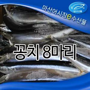 e수산물 냉동 꽁치 8마리 대 큰사이즈 고급 선동 살이 통통한 꽁치 조림 찌개 구이 생선 고등어