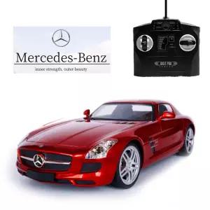 1:14스케일 메르세데스 벤츠 SLS AMG 세계명차 라이트효과 수동도어오픈 리모콘 무선조종 RC카 토이게이트