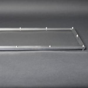 화목 난로 불보기창 사이즈L 286x156 내열 유리 세트 만들기 불멍창 다이 DIY 관찰창 내열유리창