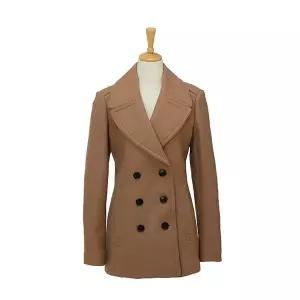 [런칭가 1720000원] [버버리] 더블 숏 코트 (카멜/블랙)