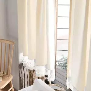 [텐바이텐]에이비 레이스 작은창커튼