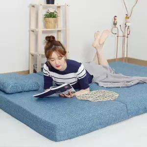 슬릭스 13cm 고밀도 메모리폼 접이식매트리스 3단매트리스