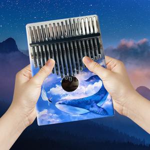 [문구티쳐] 엔젤악기 그래픽 칼림바 올솔리드 풀패키지구성 3종 손가락피아노 핑거악기 ARK-I