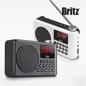 브리츠 BZ-LV990 휴대용 무선 라디오 블루투스 스피커 효도 미니 MP3 FM 소형