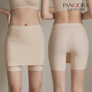 비비안 여성 Y존커버 속치마바지 속치마 속바지 / 메쉬 인견 누디 심리스 와이드