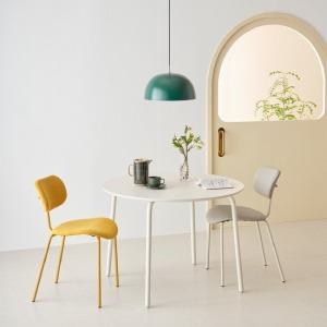 한샘 미나 스틸 원형 2인,4인 식탁