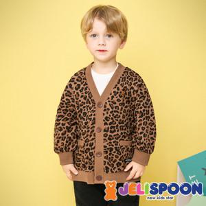 스타일리쉬레오파드가디건 /아동복