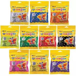 아모스 탱탱 아이클레이 50g 10색 세트
