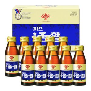 부채표 까스활 75ml 10병 소화제 음료 까스활명수