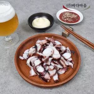 바다마음 국내가공 동전 오족 가문어 슬라이스 1kg