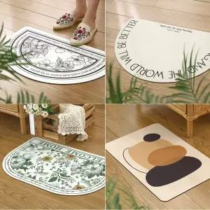 2장 빨아쓰는 규조토 발매트 극세사 주방 매트 현관 화장실 발판 싱크대 미끄럼방지 소형 대형 40x60