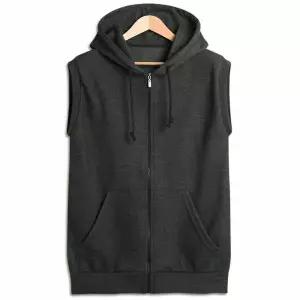 [하프클럽/탑보이]남녀공용 특양면 민소매 후드집업 (AB024)