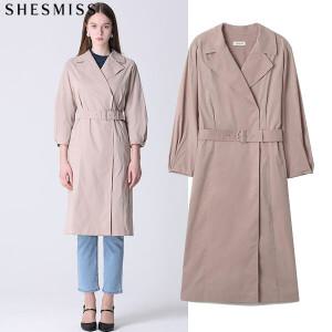 [쉬즈미스(SHESMISS)] 코튼블렌디드 투웨이 원피스 자켓 (택가격 398000원)