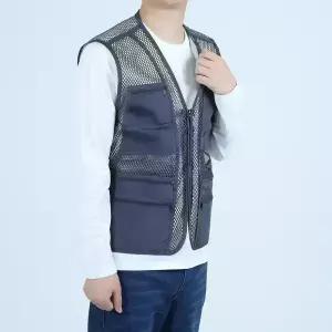 여름 망사조끼 쿨조끼 냉감 아이스 노가다 작업복 상의 배달 공구 베스트 등산 일복 단체 포켓 다용도 주머니 많은 택배 통풍 빅사이즈