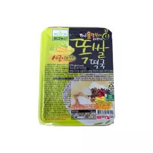 칠갑농산 똑쌀떡국 사골야채 174g x 4개 5개 6개 10개