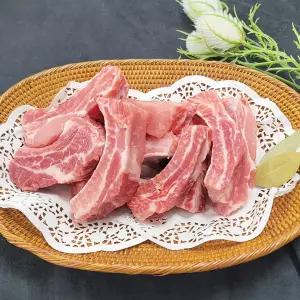 한성미트뱅크 등갈비 로인립 쪽갈비 바베큐립 폭립 캠핑등갈비 1kg 냉동