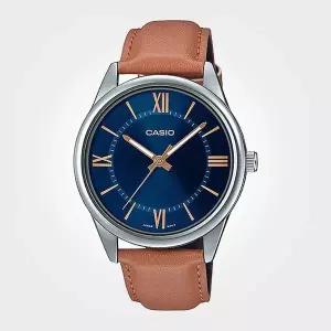 [카시오]CASIO 카시오 MTP-V005L-2B5 남성시계 심플 가죽 손목시계