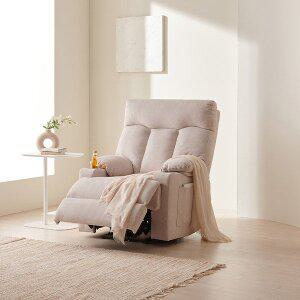 [삼익가구][인기상품]SAMICK 클로디 프리미엄 1인용 전동 원터치 리클라이너 소파