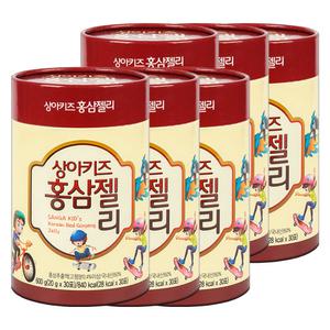 상아제약 상아키즈 홍삼젤리 (20g x 30포) x 6개