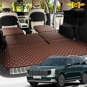 2025 디올뉴 팰리세이드 LX3 하이브리드 트렁크매트 차박 가죽 퀼팅 트렁크 용품