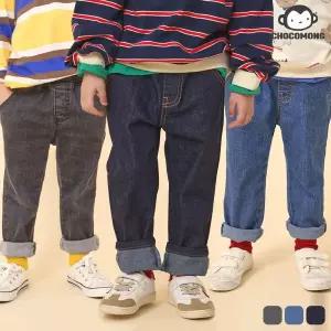 [보리보리/초코몽]솔리드데님 청바지