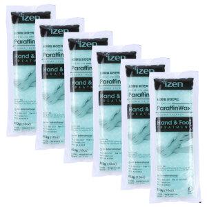 아이젠 파라핀 왁스 리필용 1박스 6개입 아이젠 파라핀욕조 베스 용 인탑[블루 샤인머스켓 피치 옐로우]