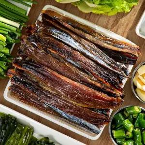 [산지직송] 포항 구룡포 햇 과메기 꽁치 10미(20쪽) 해초야채세트