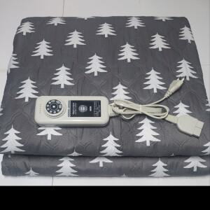 트리 더블전기요 130x180cm 대형 침대용 전기장판더블 국산 그레이