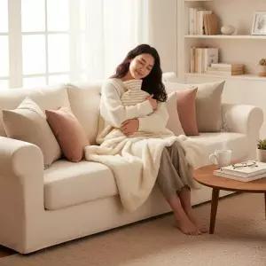 아트박스/파쉬 파쉬 보온물주머니 2L+오가닉면커버