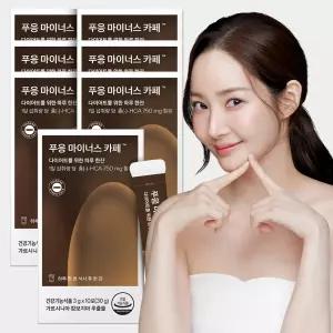 닥터블릿 푸응 마이너스 카페 가르시니아 다이어트 커피 보조제 7박스