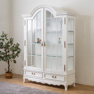 [소피아엘렌]딘 프렌치 엔틱 인테리어 장식장 화이트