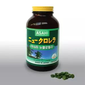 일본 아사히뉴 클로렐라 1550정대용량 / 세포막파쇄