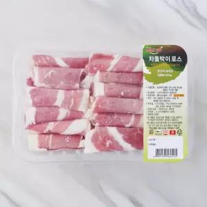 호주산 소 차돌박이 로스(냉동) 팩 400g