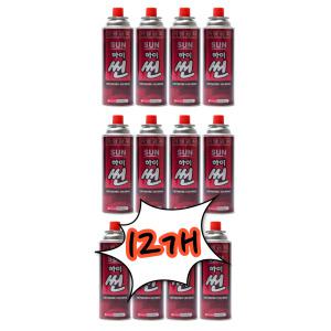국민연료 하이썬 부탄가스 220g 12개