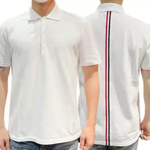 [명품] 24SS 코튼 피케 센터백 삼선 릴렉스핏 폴로 반팔티 MJP042A 00050 100