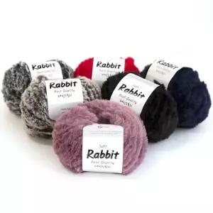 래빗 스토리 (4볼묶음)/부드러운 밍크털실 따뜻한 겨울 목도리실