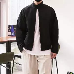 [우기브로]WTD 남자 빅사이즈 댄디 스타일 헤링턴 자켓