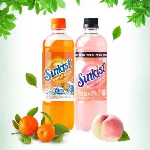 [본사직영] 썬키스트 소다 600ml 24입 2종 택1 / 오렌지 제로 복숭아레몬