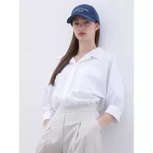 [올리브데올리브](대구신세계)7부 루즈핏 셔츠블라우스 OW4XB505