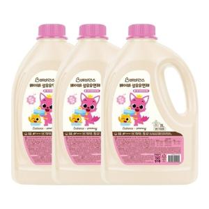 베비언스 핑크퐁 베이비 섬유유연제 3L x 3개
