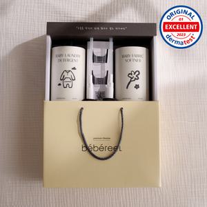 베베르엘 아기세제 1000ml+섬유유연제1000ml 세탁조클리너 1포