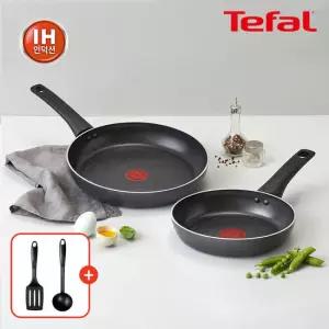 테팔 인덕션 뉴 프로스타일 후라이팬 2종세트(28cm+20cm)(+테팔 조리도구 2종)