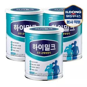 [일동후디스] 하이밀크 초유 균형영양식 600g 3캔