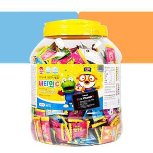 [RGMP9S59]뽀롱뽀롱 뽀로로 비타민C 1 2g x 500정 간식