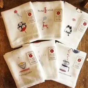 [텐바이텐]일본 KONTEX 가제 손수건 유아 신생아 수건 6종