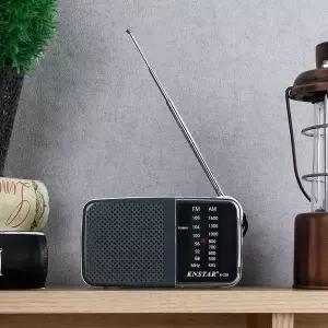 [하프클럽/알티피아]강력스피커 미니라디오 가로형 휴대라디오