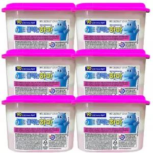 옥시레킷벤키저 물먹는하마 옷장용 제습제 300g 6개