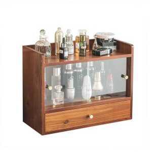 원목 향수 진열대 트레이 빈티지 레트로 정리대 수납함 다용도